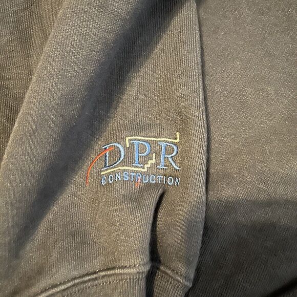 Carhartt Mens Black Sweatshirt Work Carpenter Hoodie Size Mens 3XL Essential - Picture 3 of 7